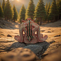 Оригінальна статуетка-оберіг для дому керамічна / Фігурка-талісман ручної роботи з кераміки, фото 5