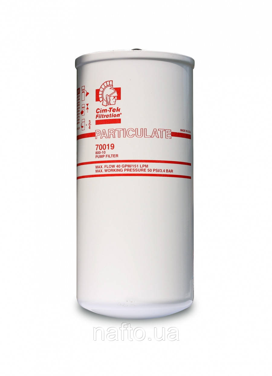 Фільтр тонкої очистки палива CIMTEK 800-10, до 150 л/хв