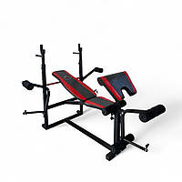Універсальна лавка для жиму WCG 0070 + Бруси + Приставка скотта