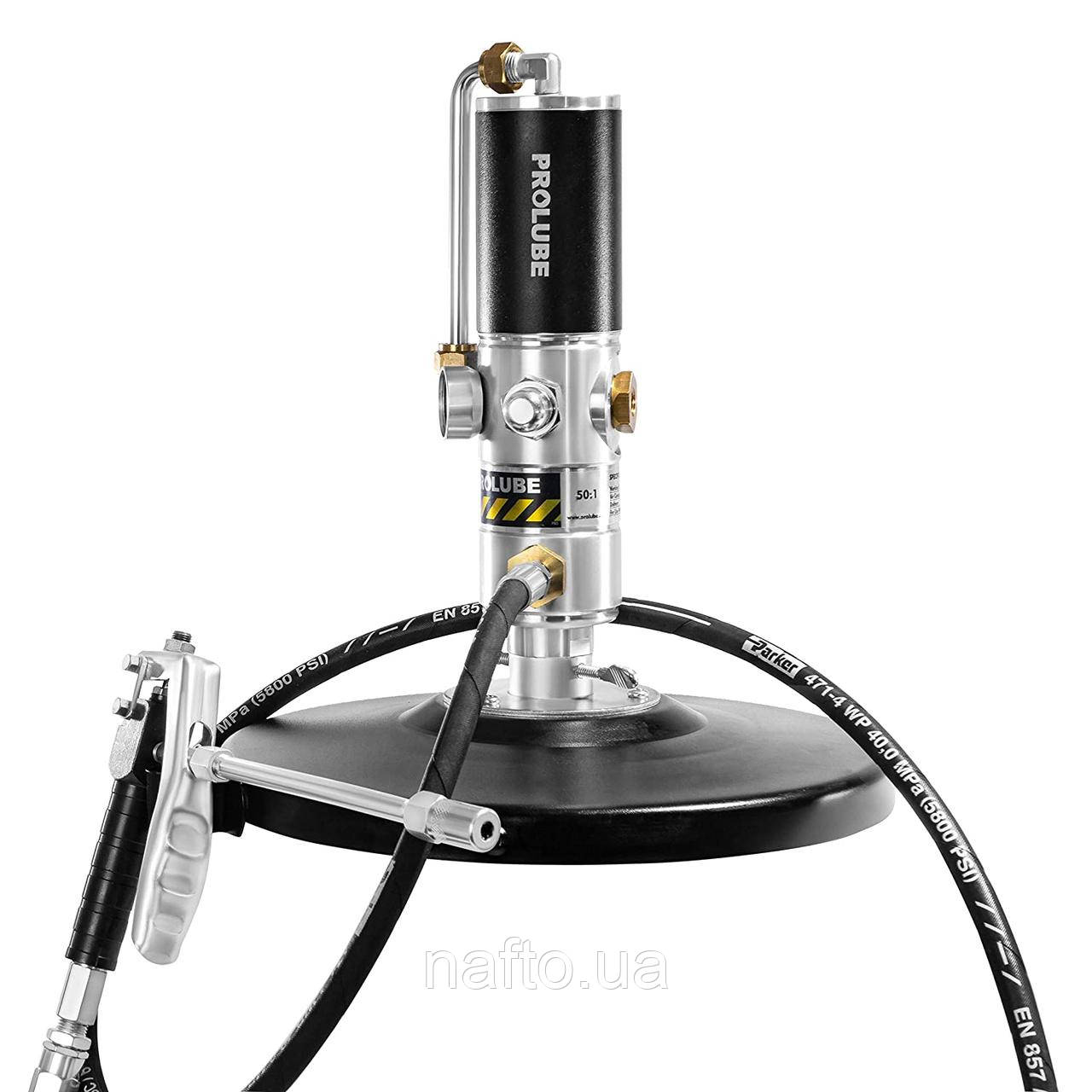 Нагнітач мастила PROLUBE GP3, пневматичний, під ємність 180 кг
