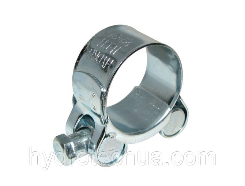 Хомут 29-31 W1 силовий HYDRO TECH сталевий оцинкований, фото 1