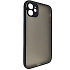 Чохол Totu Camera Protection для Apple iPhone 11 Black, фото 3