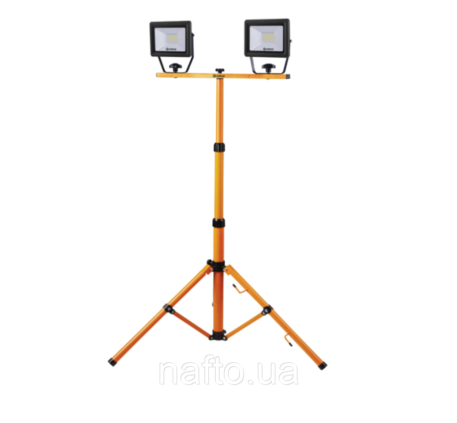 Робочий прожектор від мережі LED-612, телескопічний, 60W, 4200 люмен