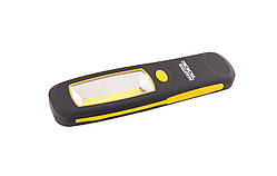 Ліхтар магнітний з підвісом MASTERTOOL 210х60х28 мм COB LED 3xAA ABS