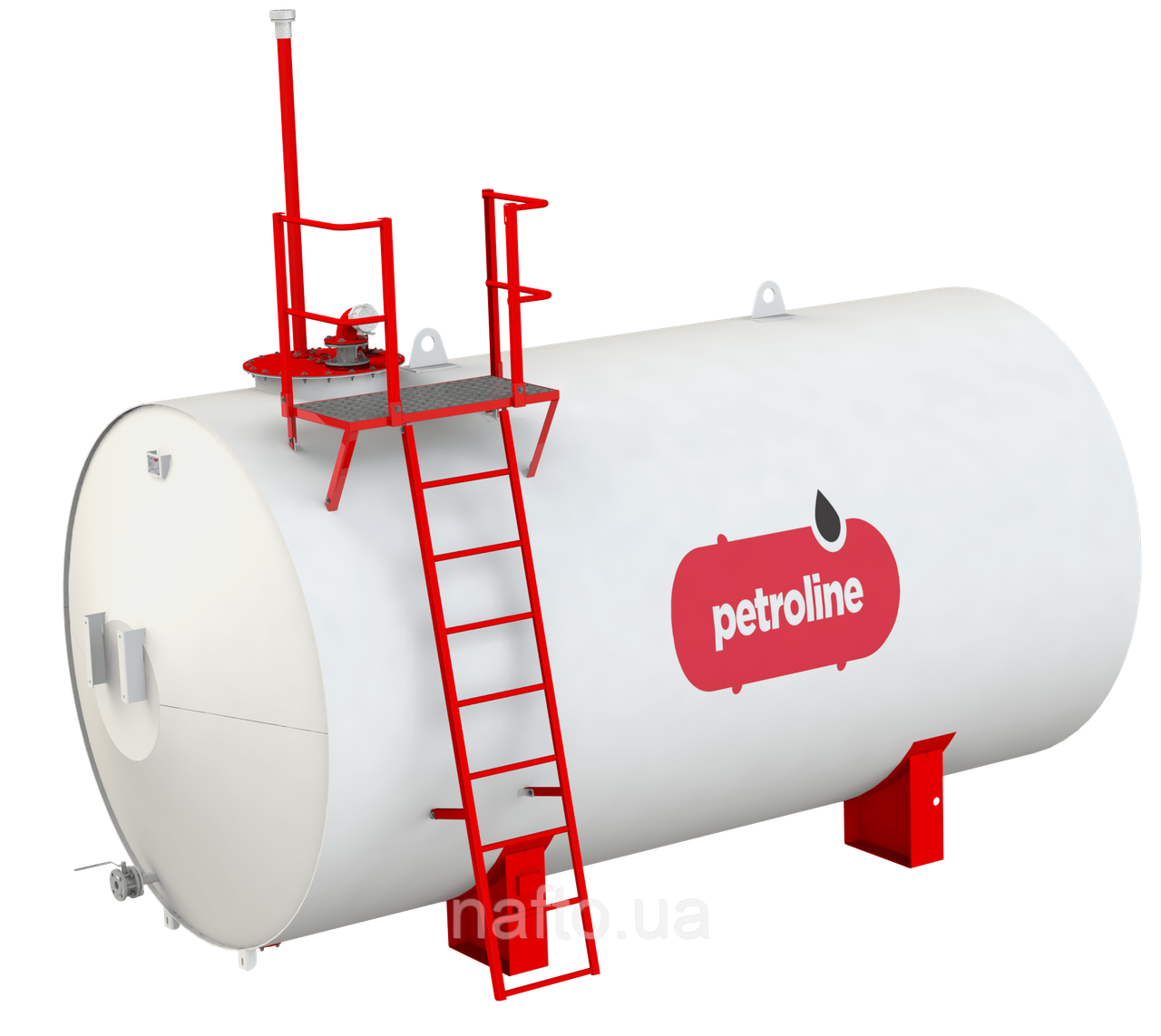 Резервуар для пального, одностінний, 15 м³