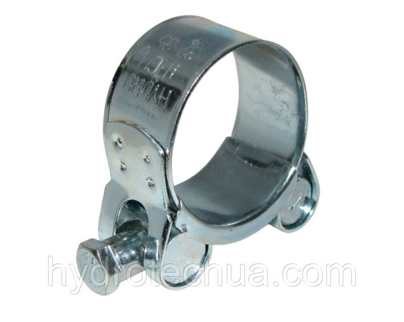 Хомут 32-35 W1 силовий HYDRO TECH сталевий оцинкований