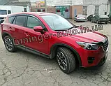 Дефлектори вікон (вітровики) 6 шт. Mazda CX5 2011-2016 (Autoclover D090), фото 10