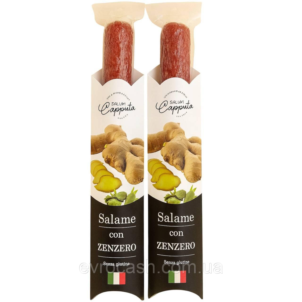 Ковбаса салямі Capputa Zenzero імбир, фото 1