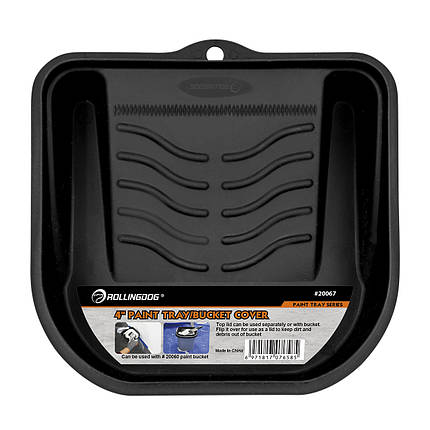 Кювета для фарби/кришка для відра Rollingdog Professional 100мм, фото 1
