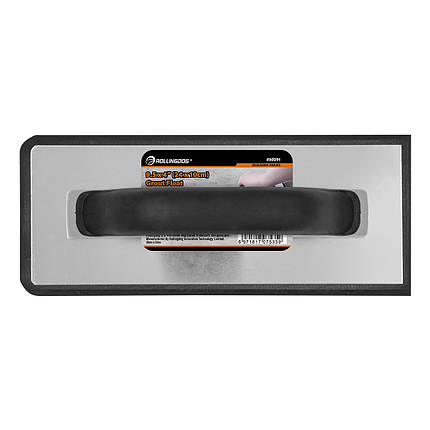 Гумовий шпатель для фуги Rollingdog 100х240мм, фото 1