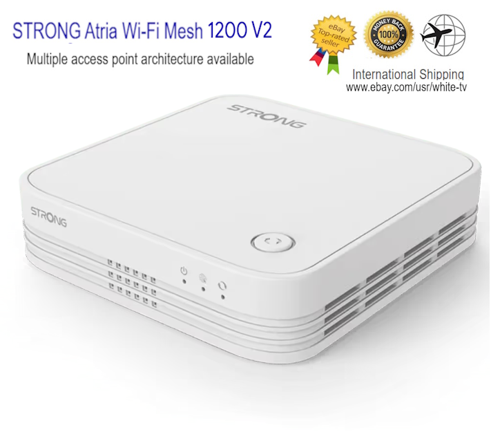 STRONG ATRIA 1200 V2 | гігабітний Wi-Fi 2.4-5G роутер з можливістю побудови Mesh системи з покриттям 900 кв.м, фото 1