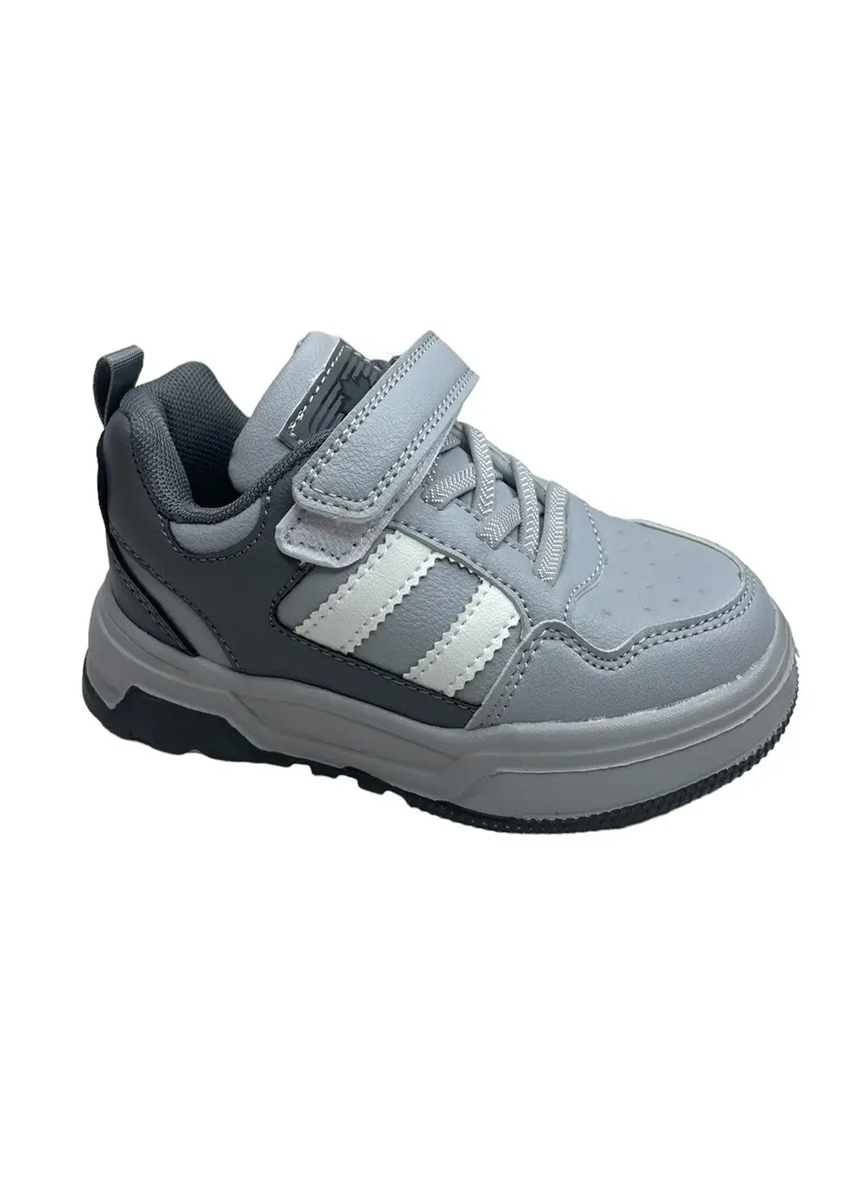 Дитячі кеди на хлопчика сірі, фото 1