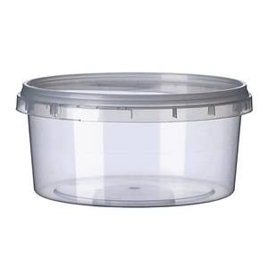 Банка прозора харчова 500 мл (Круг/Висока), 1/400
