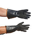 Рукавички для роботи із кислотами. "REIS" Польща, фото 2
