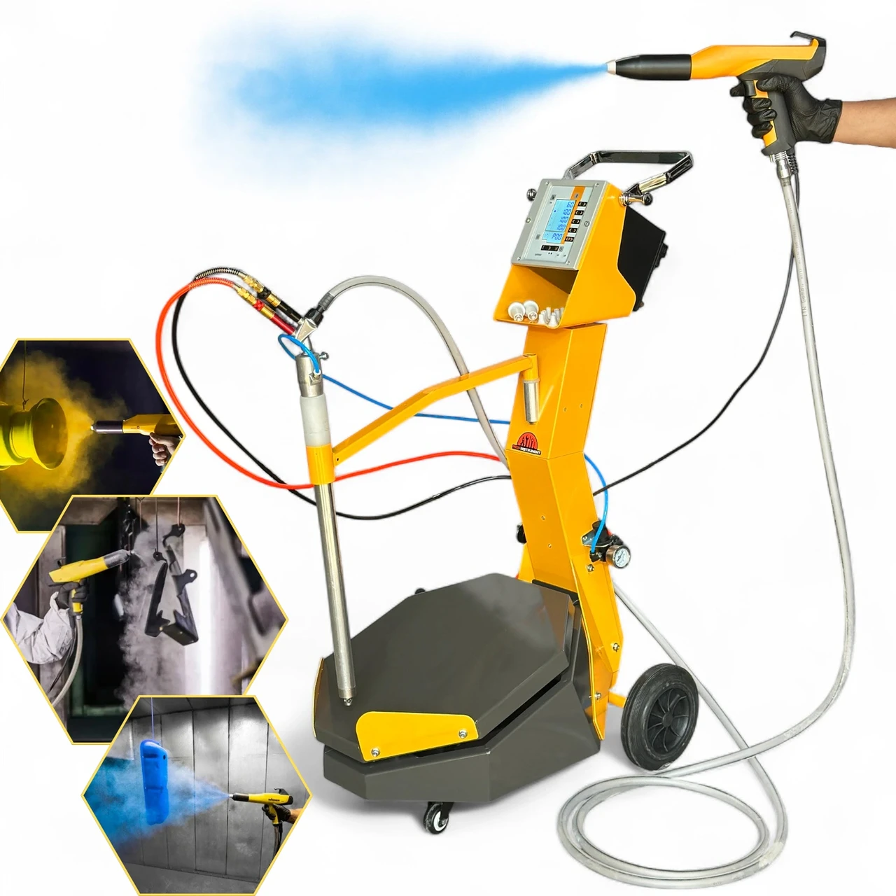 Установка для порошкового фарбування Profinstrument PN20229 з вібростолом, фото 1