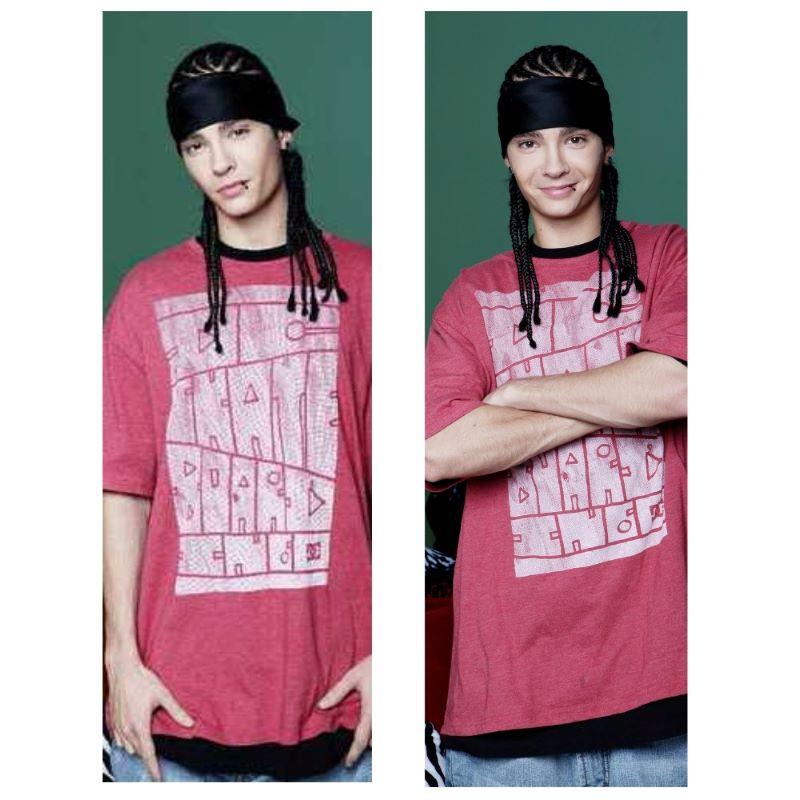 Дакімакура 150 х 50 см Том Каулітц  Tom Kaulitz  гурт Tokio Hotel Подушка з наволочкою  двостороння, фото 1