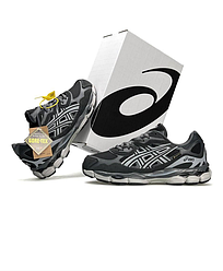 Чоловічі кросівки Asics Gel NYC Goretex Grey Асікс на Гортексі сірі водостійкі осінь єврозима