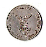 Філіппіни › острів Куліон Гроші лепрозоріїв 1 песо, 1925 Мідно-нікелевий сплав, 13.8g, рідкісна №2885 п, фото 2