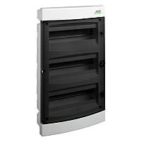 Модульний щиток PNF 48T з прозорими дверцятами вбудованого монтажу IP40 4×12 модулів (113772), NOARK