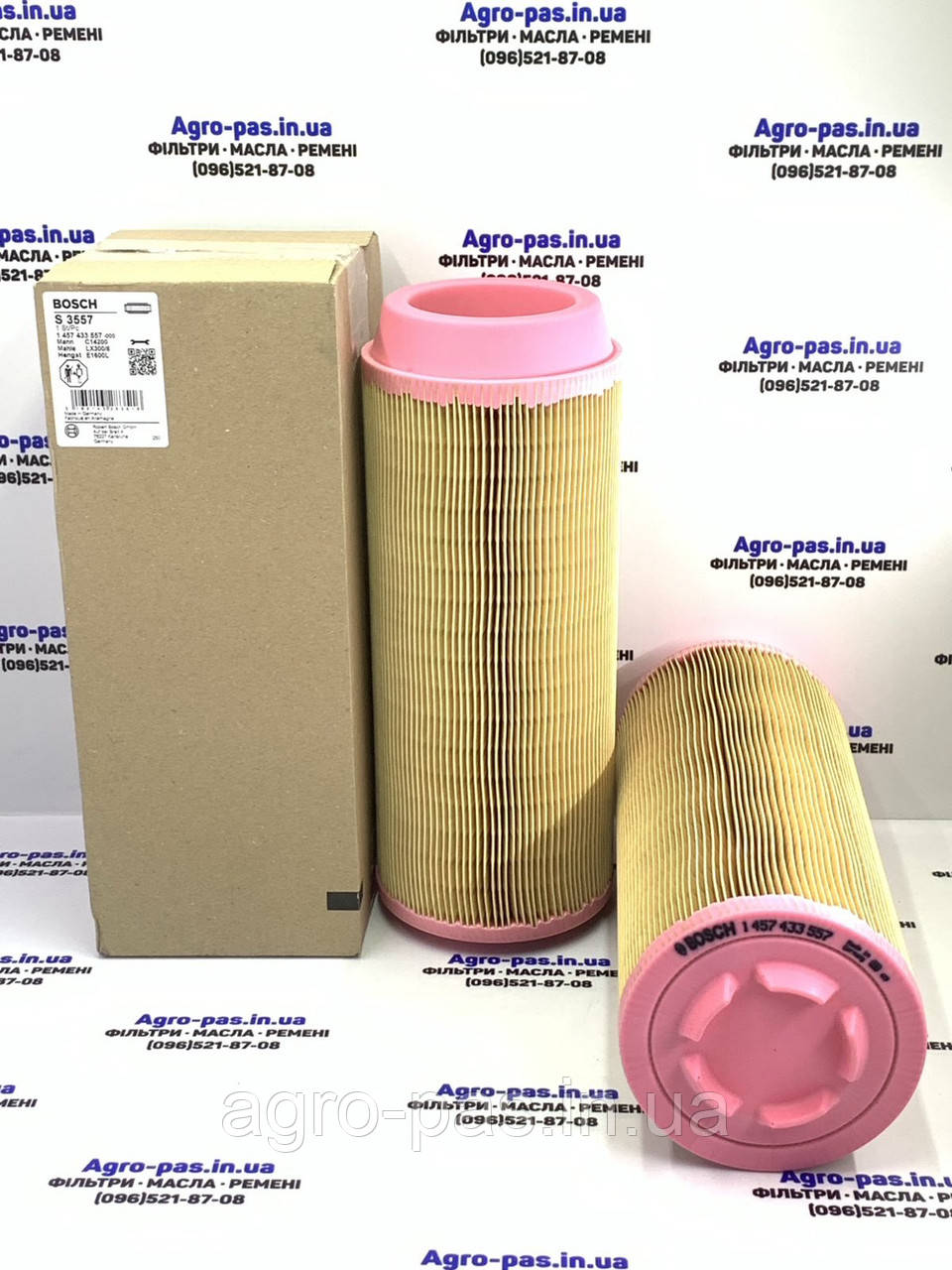 Повітряний фільтр C14200, E1600L, A1014, 3901462M2, 3901462M1, RS3942, 10SX9204, P778984, 32925254, фото 1