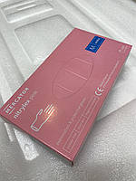 Перчатки нитриловые Mercator Nitrylex PINK неопудренные, размер М 100 шт.