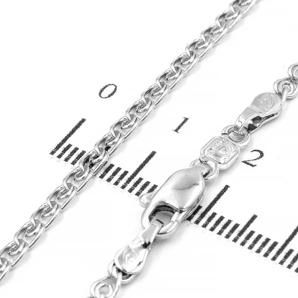 Ланцюжок родій Xuping "лав" 0,3/50 см (Медичне золото) (624019/3), фото 1