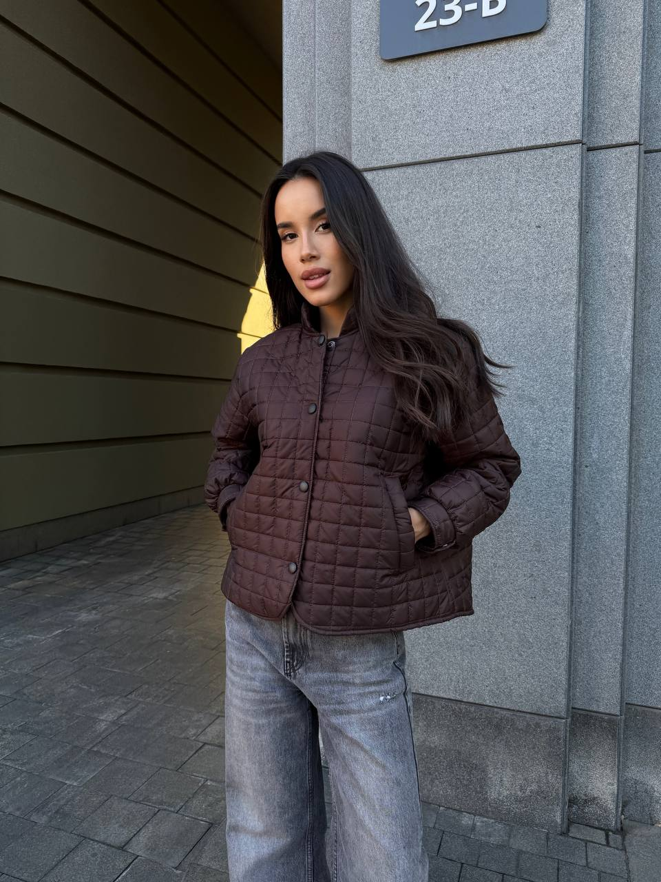 Женский бомбер на пуху, фото 1