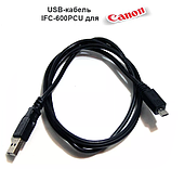 USB кабель для фотоапарата Сanon IFC-600PCU PowerShot G1X Mark III, G5x, SX730 | EOS 250D, 850D, 90D, M5, M6