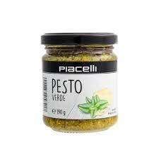 Соус песто з сиром та зеленню Piacelli Pesto Verde 190 г (скло)