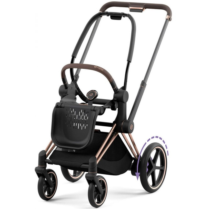 Шасі і каркас прогулянкового блоку Cybex ePriam 4.0  Rose gold