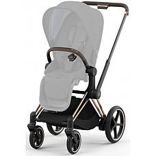 Шасі і каркас прогулянкового блоку Cybex ePriam 4.0 Rose gold, фото 2