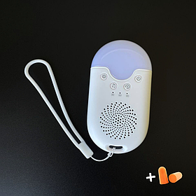 Машина генератор для білого шуму з таймером для немовляти, білий шум генератор для немовляти Hechpro (WN-01)