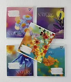 Зошит 18 аркушів У клітку Nature colorful (766972) Yes