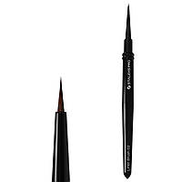 Тонкий пензлик Staleks Liner Brush 02 (5мм довжина/1мм ширина) для малювання та френча з ковпачком NBE-02