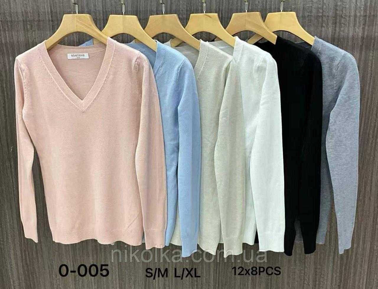 Кофта жіноча оптом, S/M-L/XL рр.,   арт. Si-0-005, фото 1