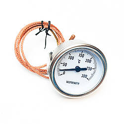 Термометр капілярний діаметром 60мм/300°С/1м Vastrength