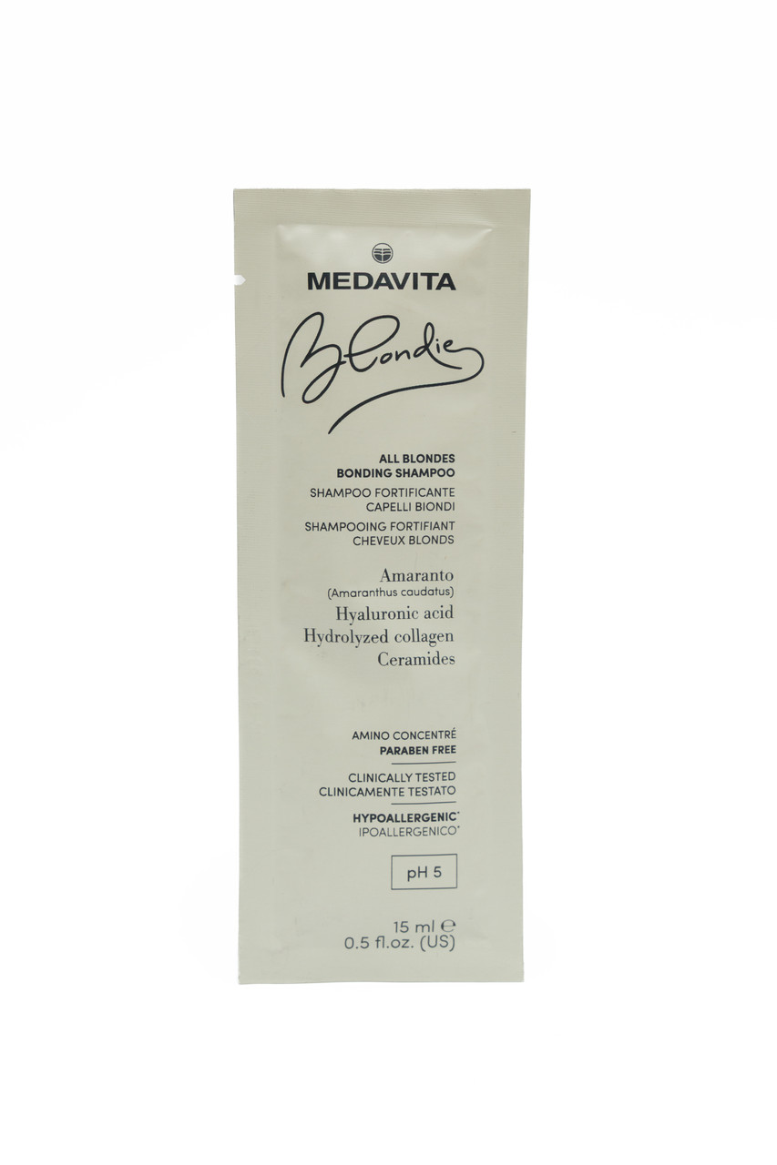 Зміцнювальний шампунь для всіх відтінків блонду Medavita BLONDIE All Blondes Bonding Shampoo, фото 1