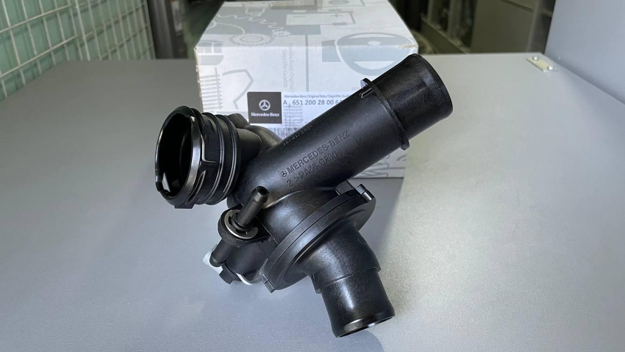 Термостат OM 651 Mercedes Sprinter 906 2.2 CDI – MB Vito 639-447 2.2 CDI – E-Class W212 – 2009 > Mercedes-Benz, фото 1