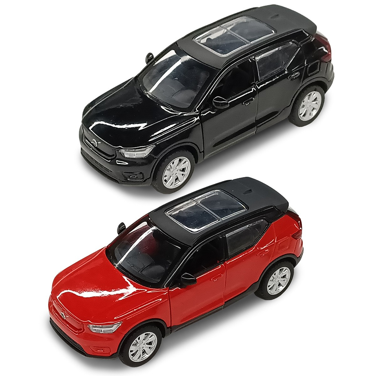 Автомодель — Volvo XC40 (червоний, чорний), фото 1