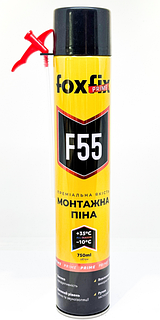 Піна монтажна FOXFIX PRIME F55 Ручна (750мл, 700г)