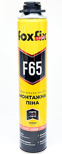 Піна монтажна FOXFIX PRIME F65 Profi/Ручна (850мл, 935г)