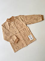 Кофточка ясельна, в тканині футер (байка), 80 розмір