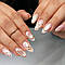 Накладні нігті 24 шт. котяче око + клей для нігтів, типси мигдаль для манікюру, фото 2