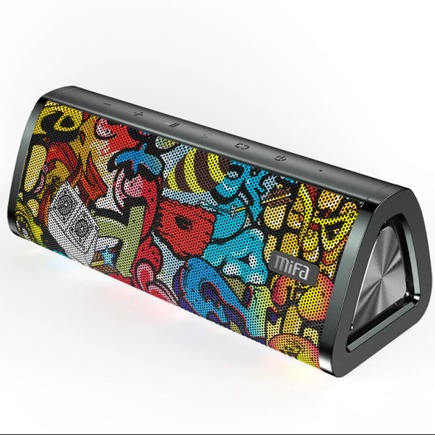 Портативна колонка MIFA A10 Plus Graffiti 20 Вт Bluetooth IPX7, фото 1