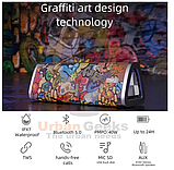 Портативна колонка MIFA A10 Plus Graffiti 20 Вт Bluetooth IPX7, фото 6