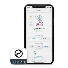 Шасі і каркас прогулянкового блоку Cybex ePriam 4.0 Rose gold, фото 3