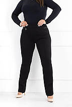 Шикарні жіночі штани, ткань "Трикотаж" 46, 48, 50, 52, 54, 56 розмір 46, фото 2