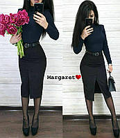 Стильна спідниця олівець висока талія