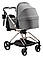 Коляска 2 в 1 Bair Moon Gold Edition MG-02 темно-сірий, фото 4