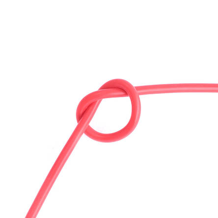 Силіконовий дріт 16AWG (1.3 mm2-252/0.08TS) червоний, 1 м, фото 2